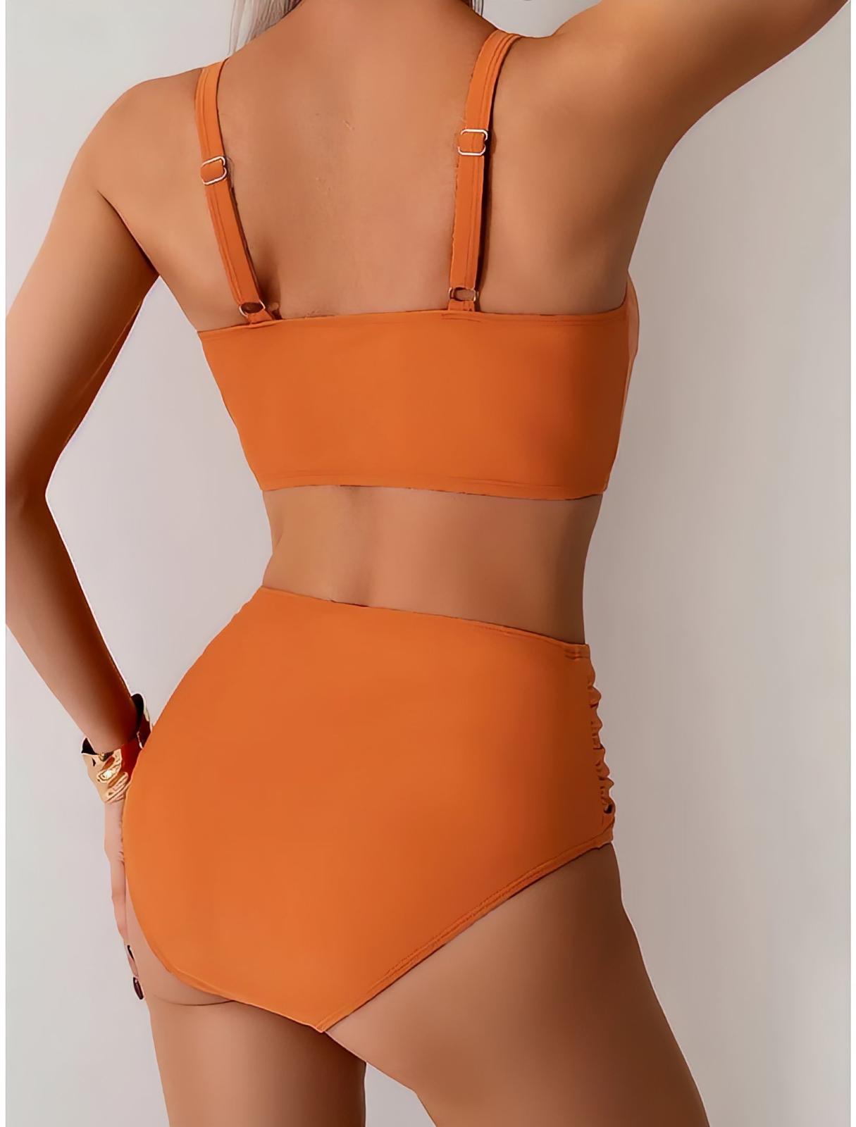 NIKI- BIKINI CON TEJIDO FRUNCIDO