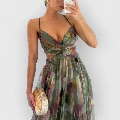 VESTIDO MAXI TRANSPIRABLE VOILÁ