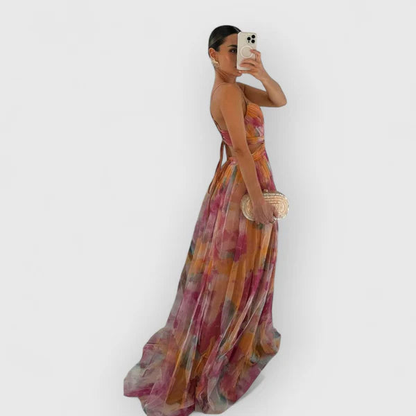 VESTIDO MAXI TRANSPIRABLE VOILÁ