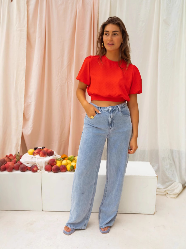 LORENA - BLUSA CORTA