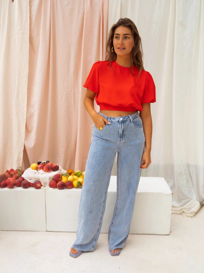 LORENA - BLUSA CORTA