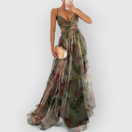 VESTIDO MAXI TRANSPIRABLE VOILÁ