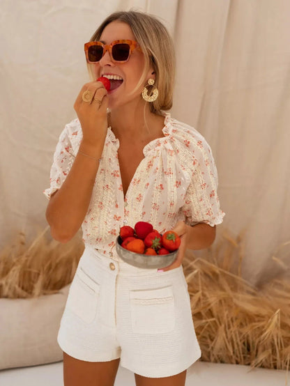 ELINI - BLUSA FLORAL