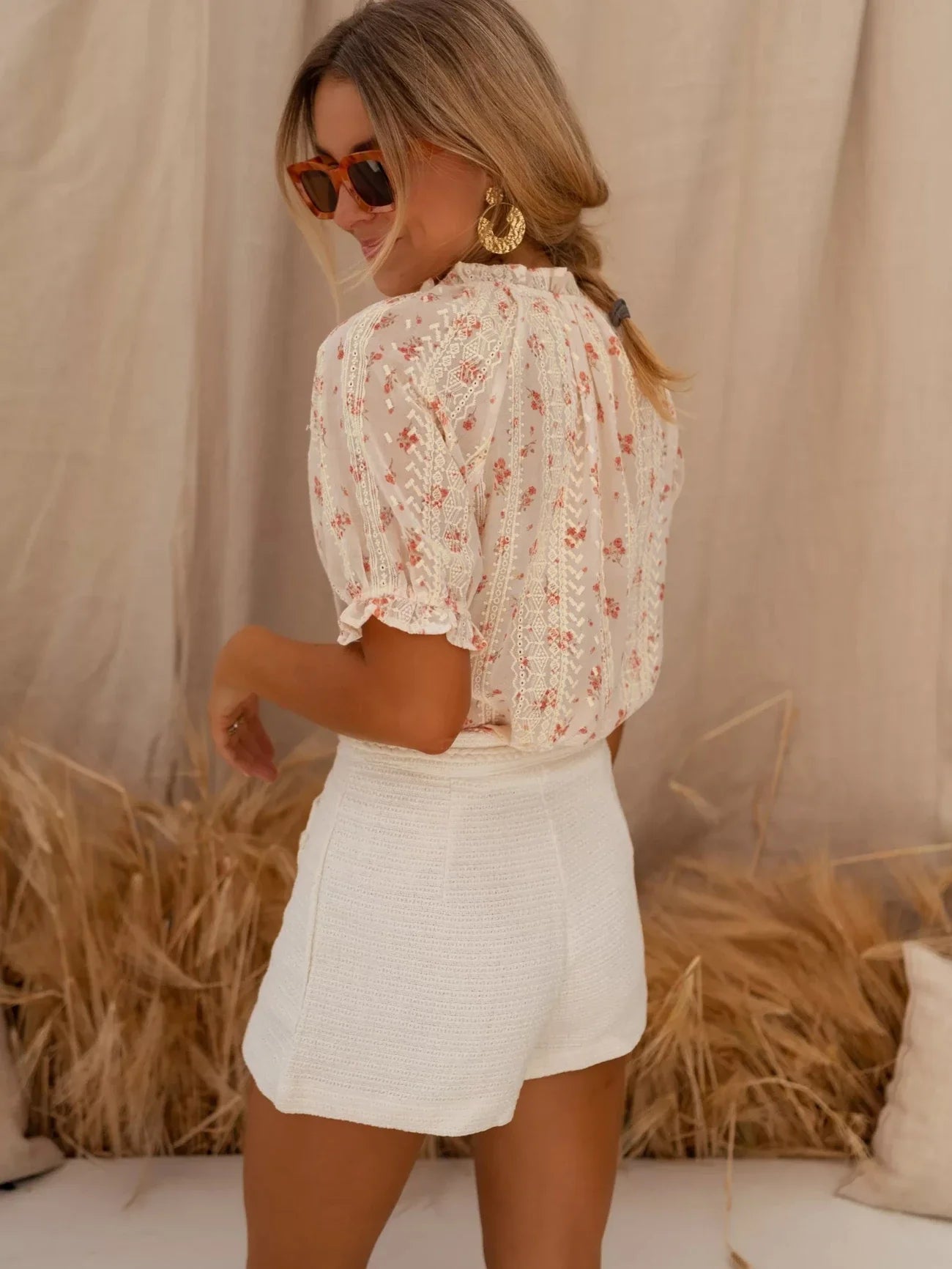ELINI - BLUSA FLORAL