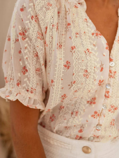 ELINI - BLUSA FLORAL